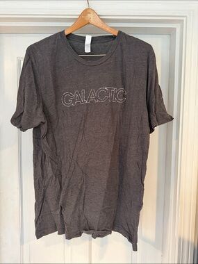 Galactic Men's Crewneck Tee - Charcoal